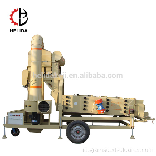 Air Screen Coriander Seeds Sunflower Cleaning Machine